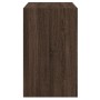 Zapatero de madera de ingeniería marrón roble 80x42x69 cm by , Shoe racks and shoe organizers - Ref: Foro24-840007, Price: 62...