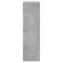 Zapatero de madera de ingeniería gris hormigón 60x34x116 cm by , Shoe racks and shoe organizers - Ref: Foro24-840018, Price: ...