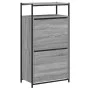 Ingenieurholzschuhregal in Sonoma-Grau 60x34x112 cm von , Schuhregale und Schuhorganisatoren - Ref: Foro24-840032, Preis: 95,...