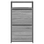 Ingenieurholzschuhregal in Sonoma-Grau 60x34x112 cm von , Schuhregale und Schuhorganisatoren - Ref: Foro24-840032, Preis: 97,...