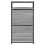 Ingenieurholzschuhregal in Sonoma-Grau 60x34x112 cm von , Schuhregale und Schuhorganisatoren - Ref: Foro24-840032, Preis: 95,...