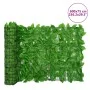 Valla de privacidad de balcón de hojas verde 600x75 cm de , Sombrillas - Ref: Foro24-3216423, Precio: 44,73 €, Descuento: %