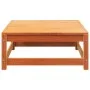 Gartensofa mit Fußstütze, 2-Sitzer, wachsbraunes Kiefernholz von , Modulare Sofas für den Außenbereich - Ref: Foro24-837974, ...