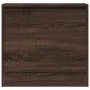 Oak brown engineered wood shoe rack 60x21x57 cm by , Shoe racks and shoe organizers - Ref: Foro24-839888, Price: 60,19 €, Dis...