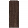 Zapatero de madera de ingeniería marrón roble 60x21x57 cm de , Zapateros y organizadores de calzado - Ref: Foro24-839888, Pre...