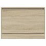 Sonoma oak engineered wood shoe rack 80x21x57 cm by , Shoe racks and shoe organizers - Ref: Foro24-839912, Price: 55,91 €, Di...