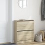 Sonoma Oak Engineered Wood Shoe Rack 80x21x87.5 cm by , Shoe racks and shoe organizers - Ref: Foro24-839919, Price: 81,65 €, ...