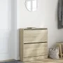 Sonoma Oak Engineered Wood Shoe Rack 80x21x87.5 cm by , Shoe racks and shoe organizers - Ref: Foro24-839919, Price: 83,80 €, ...