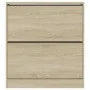 Sonoma Oak Engineered Wood Shoe Rack 80x21x87.5 cm by , Shoe racks and shoe organizers - Ref: Foro24-839919, Price: 83,80 €, ...