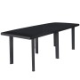 Anthracite gray plastic garden table 216x90x72 cm by vidaXL, Garden tables - Ref: Foro24-45597, Price: 141,05 €, Discount: %