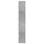 Concrete gray engineered wood shoe rack 80x21x125.5 cm by , Shoe racks and shoe organizers - Ref: Foro24-839927, Price: 104,8...