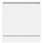 Zapatero de madera de ingeniería blanco 60x34x63,5 cm de , Zapateros y organizadores de calzado - Ref: Foro24-839938, Precio:...