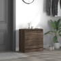 Oak brown engineered wood shoe rack 60x34x63.5 cm by , Shoe racks and shoe organizers - Ref: Foro24-839944, Price: 75,19 €, D...