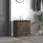 Oak brown engineered wood shoe rack 60x34x63.5 cm by , Shoe racks and shoe organizers - Ref: Foro24-839944, Price: 74,06 €, D...