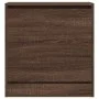 Oak brown engineered wood shoe rack 60x34x63.5 cm by , Shoe racks and shoe organizers - Ref: Foro24-839944, Price: 74,06 €, D...
