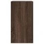 Oak brown engineered wood shoe rack 60x34x63.5 cm by , Shoe racks and shoe organizers - Ref: Foro24-839944, Price: 74,06 €, D...