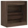 Oak brown engineered wood shoe rack 60x34x63.5 cm by , Shoe racks and shoe organizers - Ref: Foro24-839944, Price: 74,06 €, D...