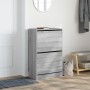 Sonoma Gray Engineered Wood Shoe Rack 60x34x96.5 cm by , Shoe racks and shoe organizers - Ref: Foro24-839950, Price: 92,70 €,...