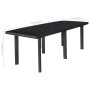 Anthracite gray plastic garden table 216x90x72 cm by vidaXL, Garden tables - Ref: Foro24-45597, Price: 141,05 €, Discount: %