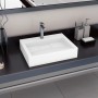 Waschbecken 60x38x11 cm Mineralharz/weißer Marmor von vidaXL, Sinkt - Ref: Foro24-144064, Preis: 148,61 €, Rabatt: %