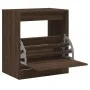 Oak brown engineered wood shoe rack 60x42x69 cm by , Shoe racks and shoe organizers - Ref: Foro24-839986, Price: 53,63 €, Dis...