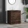 Oak brown engineered wood shoe rack 60x42x69 cm by , Shoe racks and shoe organizers - Ref: Foro24-839986, Price: 54,80 €, Dis...