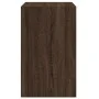 Oak brown engineered wood shoe rack 60x42x69 cm by , Shoe racks and shoe organizers - Ref: Foro24-839986, Price: 53,63 €, Dis...