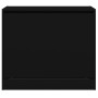 Zapatero de madera de ingeniería negro 80x42x69 cm de , Zapateros y organizadores de calzado - Ref: Foro24-840002, Precio: 68...