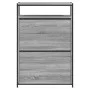 Sonoma gray engineered wood shoe rack 75x34x112 cm by , Shoe racks and shoe organizers - Ref: Foro24-840037, Price: 94,22 €, ...