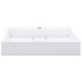 Waschbecken 60x38x11 cm Mineralharz/weißer Marmor von vidaXL, Sinkt - Ref: Foro24-144064, Preis: 148,61 €, Rabatt: %