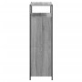 Sonoma graues Schuhregal aus Holzwerkstoff, 75 x 34 x 112 cm von , Schuhregale und Schuhorganisatoren - Ref: Foro24-840037, P...