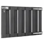 Gray WPC garden gate 100x60 cm by , garden gates - Ref: Foro24-49081, Price: 107,06 €, Discount: %