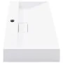 Lavabo 60x38x11 cm resina mineral/mármol blanco de vidaXL, Lavabos - Ref: Foro24-144064, Precio: 157,46 €, Descuento: %