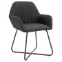 Esszimmerstühle 2 Einheiten aus schwarzem Stoff von vidaXL, Essstühle - Ref: Foro24-249813, Preis: 158,93 €, Rabatt: %