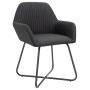 Esszimmerstühle 2 Einheiten aus schwarzem Stoff von vidaXL, Essstühle - Ref: Foro24-249813, Preis: 161,26 €, Rabatt: %