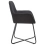 Esszimmerstühle 2 Einheiten aus schwarzem Stoff von vidaXL, Essstühle - Ref: Foro24-249813, Preis: 161,26 €, Rabatt: %