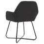 Esszimmerstühle 2 Einheiten aus schwarzem Stoff von vidaXL, Essstühle - Ref: Foro24-249813, Preis: 158,93 €, Rabatt: %
