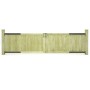 Puertas de valla madera de pino impregnada 300x75 cm 2 uds de , Puertas de jardín - Ref: Foro24-45338, Precio: 154,72 €
