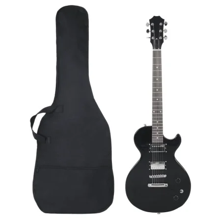 Electric guitar for beginners with case black 4/4 39" by , Guitars - Ref: Foro24-70190, Price: 164,84 €, Discount: %