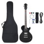 E-Gitarre für Einsteiger mit Koffer schwarz 4/4 39" von , Gitarren - Ref: Foro24-70190, Preis: 167,74 €, Rabatt: %