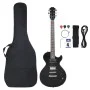 Electric guitar for beginners with case black 4/4 39" by , Guitars - Ref: Foro24-70190, Price: 164,84 €, Discount: %