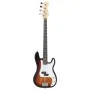 Bajo eléctrico para principiantes y funda marrón blanco 4/4 46" de , Guitarras - Ref: Foro24-70184, Precio: 146,95 €, Descuen...