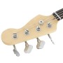 Einsteiger-E-Bass und Koffer, Braun, Weiß, 4/4, 46 Zoll von , Gitarren - Ref: Foro24-70184, Preis: 149,45 €, Rabatt: %