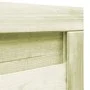 Gartentür aus grün imprägniertem Kiefernholz, 100 x 75 cm von , Gartentore - Ref: Foro24-45314, Preis: 44,70 €, Rabatt: %