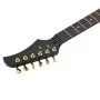 Einsteiger E-Gitarre mit Koffer schwarz gold 4/4 39" von , Gitarren - Ref: Foro24-70194, Preis: 150,86 €, Rabatt: %