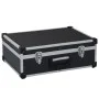 Black aluminum tool case 46x33x16 cm by vidaXL, Toolboxes - Ref: Foro24-91847, Price: 61,27 €, Discount: %