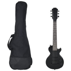 E-Gitarre für Kinder mit Koffer schwarz 3/4 30" von , Gitarren - Ref: Foro24-70196, Preis: 142,05 €, Rabatt: %