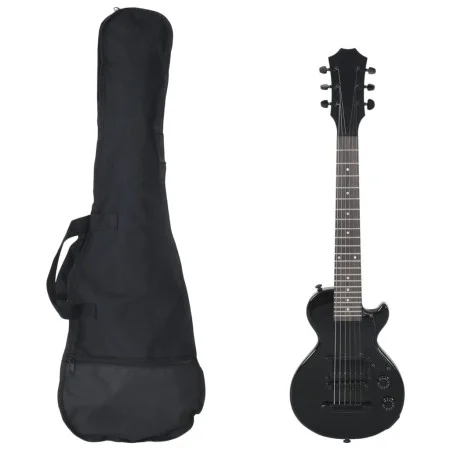 E-Gitarre für Kinder mit Koffer schwarz 3/4 30" von , Gitarren - Ref: Foro24-70196, Preis: 139,25 €, Rabatt: %