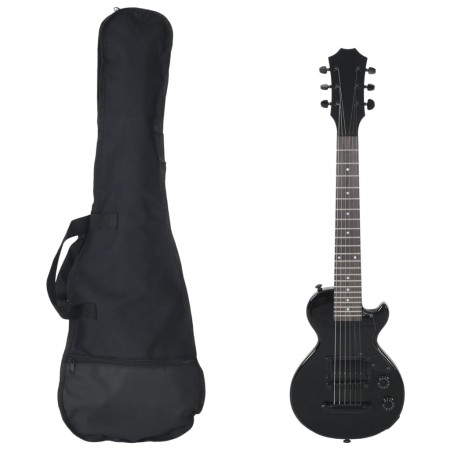 E-Gitarre für Kinder mit Koffer schwarz 3/4 30" von , Gitarren - Ref: Foro24-70196, Preis: 142,05 €, Rabatt: %