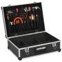 Schwarzer Aluminium-Werkzeugkoffer 46x33x16 cm von vidaXL, Werkzeugkästen - Ref: Foro24-91847, Preis: 61,02 €, Rabatt: %